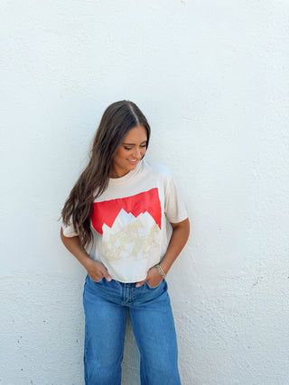 Bone Western Tee