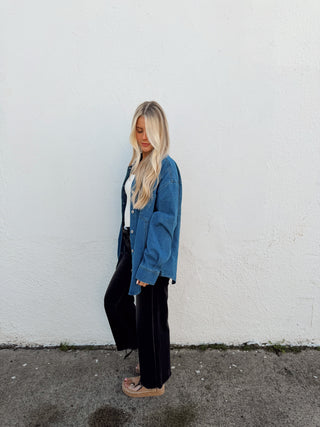 Stratton Denim Top