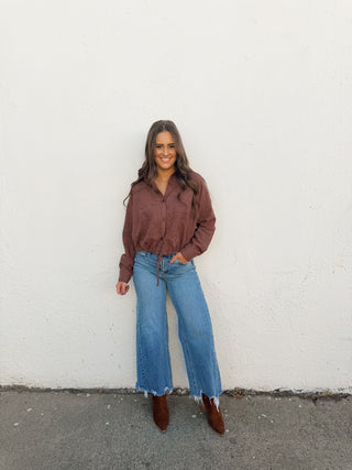 Rustic Plaid Top