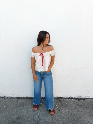 Libby Top - Red