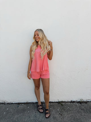 Delaney Set - Taffy Pink