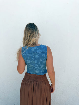 Ella Floral Vest