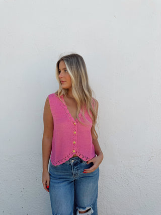 Hanna Vest Top