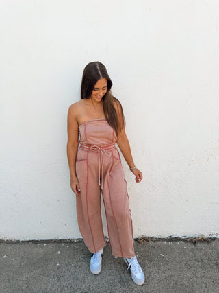 Cloud Barrel Jumper - Washed Brick