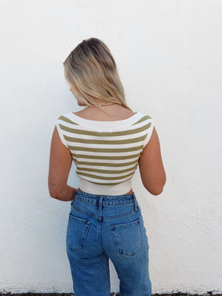 Maisy Top - Light Olive