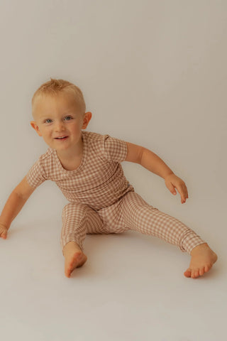 Gingham | Two Piece Pajama