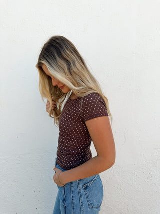 Polka Dot Baby Tee