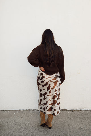 Cowhide Skirt