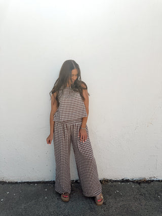 Olivia Gingham Top