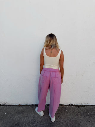 Lottie Barrel Sweatpants