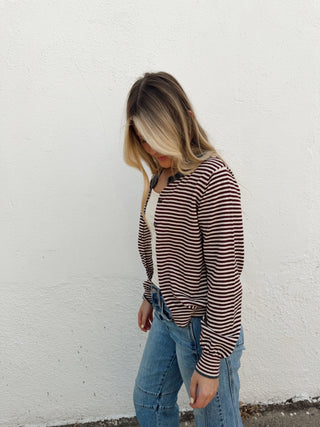 Tess Sweater - Burgundy
