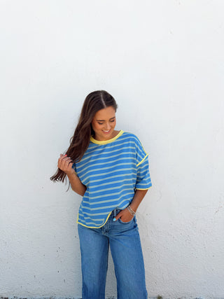 Lennon Striped Tee