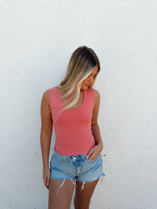Lucy Tank- Light Cherry