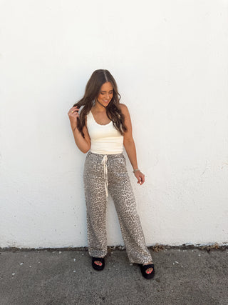 Allie Leopard Pants