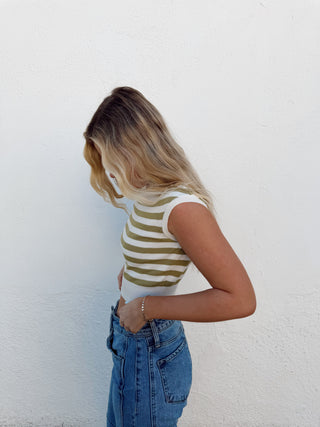 Maisy Top - Light Olive