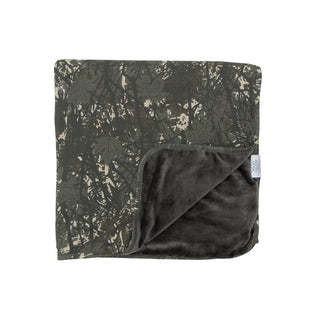 Woodland Camo Ribbed Youth Blanket