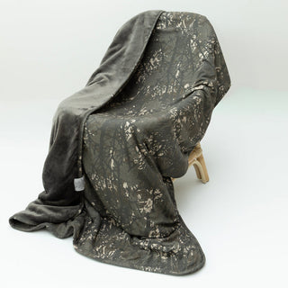 Woodland Camo Ribbed Youth Blanket
