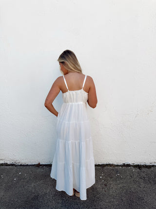 Polly Dress - White