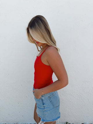 Cass Tank - Red