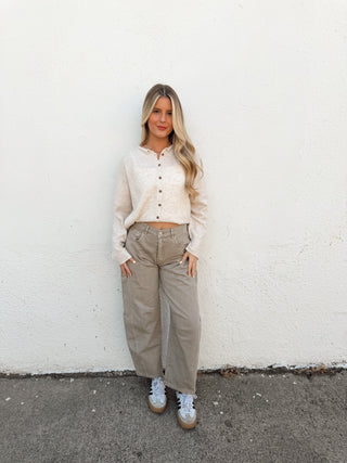 Willa Jeans - Olive