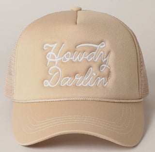 Embroidered Trucker Hat