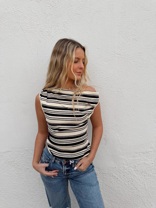 Natalie Stripe Top