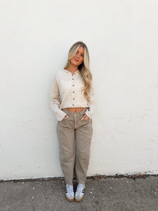 Willa Jeans - Olive
