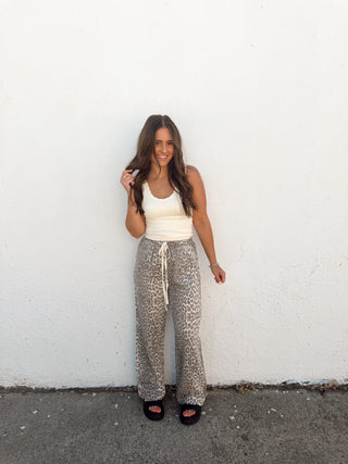Allie Leopard Pants