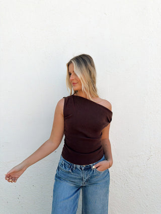 Camille Top - Chocolate