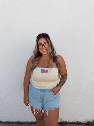 American Girl Tube Top