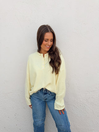 Camden Sweater - Yellow