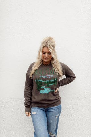 Rocky Mountains Crewneck