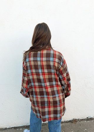 Reagan Plaid Top