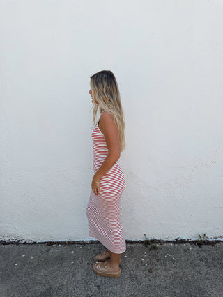 Cherry Bomb Striped Dress