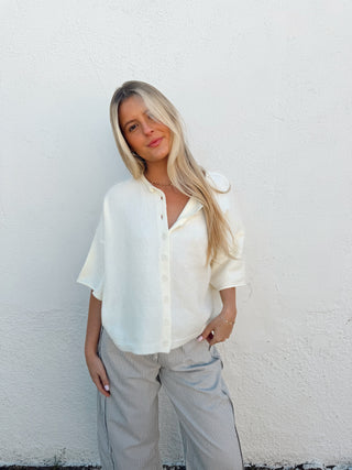 Capri Top - Ivory