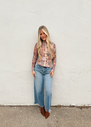 Garden Mesh Top
