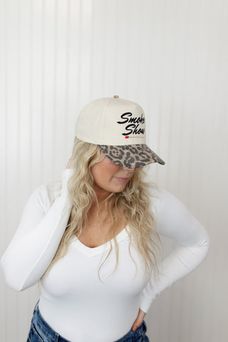Leopard Smoke Show Trucker