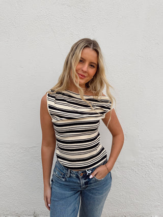 Natalie Stripe Top