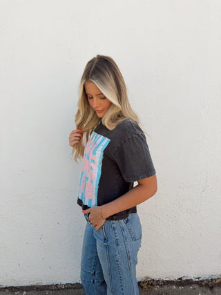 Cool Mom Cropped Graphic Tee
