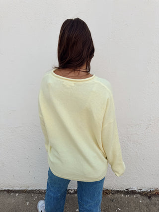 Camden Sweater - Yellow