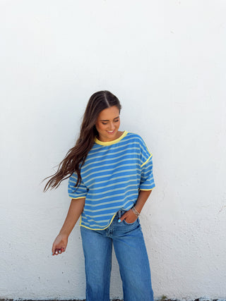 Lennon Striped Tee