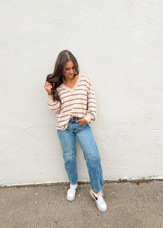 Ansley Stripe Top