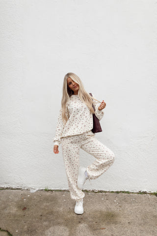 Spring Floral Pullover