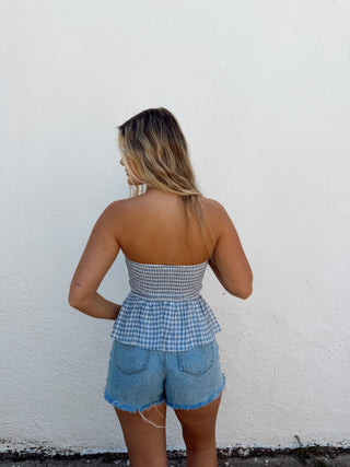 Megan Top - Blue