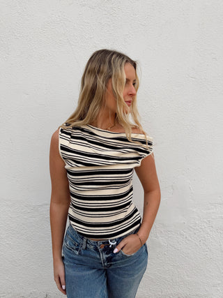 Natalie Stripe Top