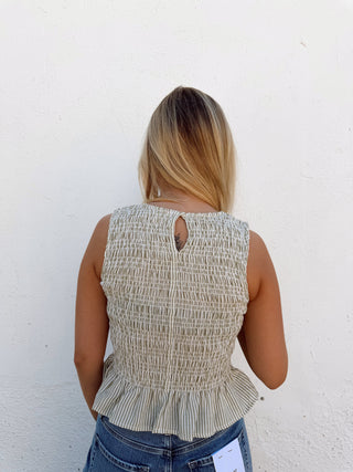Luca Top - Green