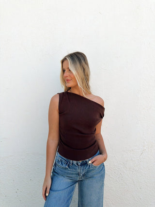 Camille Top - Chocolate