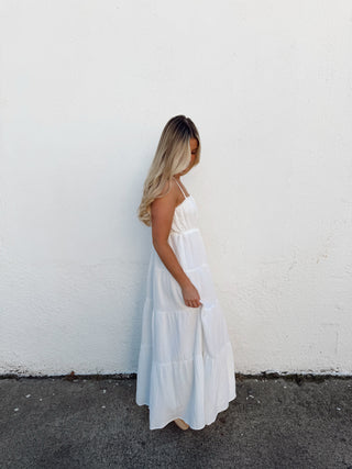 Polly Dress - White