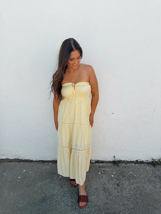 Margot Dress - Yellow