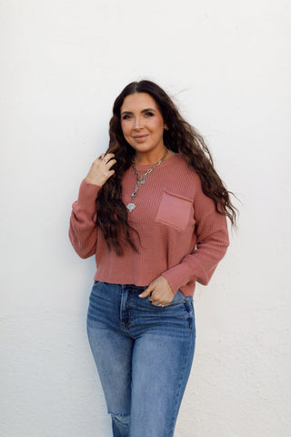 Ezra Sweater - Blush